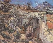 Entrance to a Quarry near Saint-Remy (nn04)